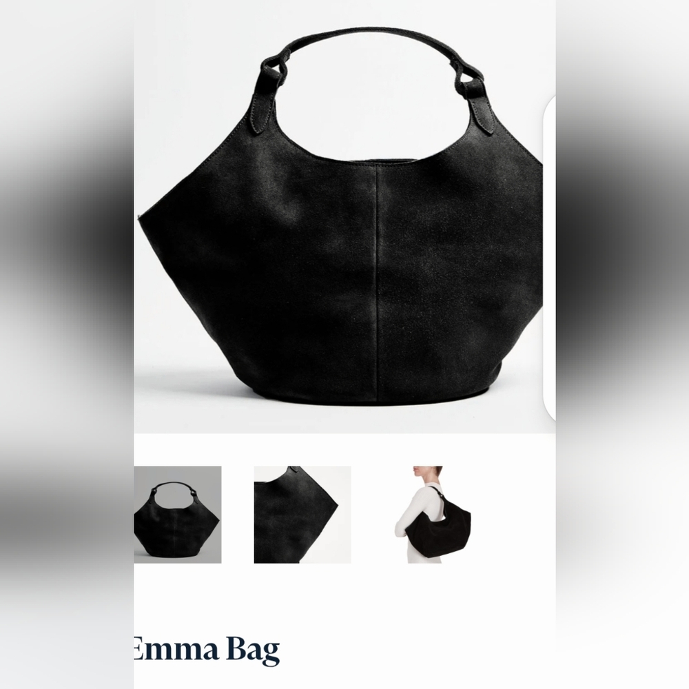 M.I.L.A Black Emma Shoulder Bag.